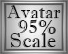 95% Avatar Scale