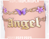 $K Angel Nails + Anklet