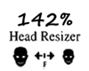 Scaler Head 142% M/F