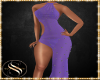 {SS} Vogue Purple Dress