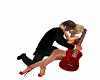 Valentines kiss guitar