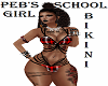 PEB'S/SCHOOL/GIRL/BIKINI