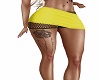R/L Yellow Skirt + Tatto