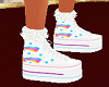! Kid Rainbow Sneakers !