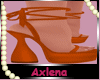 AXL Beach Orange Heels