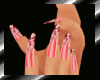 SGD Nails Red Airbrush