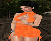 EllieRays orange Dress