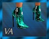 Senora Boots (teal)