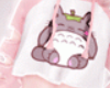 Pink Totoro Hoodie