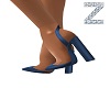 Z-  Vaney Blue Heels