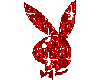 Red playboy bunny