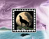 Howl at the Moon Stamp