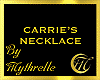 CARRIE'S NECKLACE