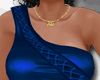 Candy Busty Top Blue