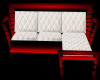 Red/Blk Couch w/poses
