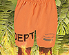 Gallery Shorts (Orange)