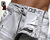 Ⓓ  Ripped Open Jeans