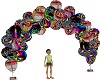 Psychedelic balloon Arch
