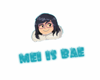 Mei is Bae Headsign