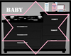 Changing table black