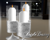 SILVER CANDLES