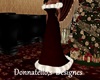 red christmas gown