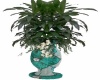 Teal Plant container