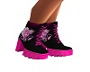 {N.B}Pink/BlkDragonBoots