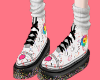 white shoes