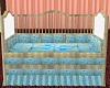 Blue LouieV Baby Crib