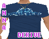 CAMISETA GARFILD AZUL
