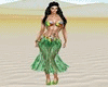 Maui Bikini Dress Green2