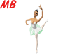 Ballet dance sticker