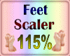 Feet Scaler 115%