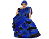 ROYALBLUE AFRICAN GOWN