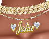 Justice gold diamond