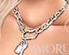 Amore Locked Necklace