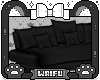 ♡ Black Couch