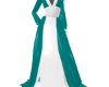 Tiel/White Dress