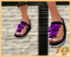 ~TQ~purple sandals