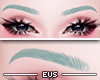 ⛧ Eyebrows Turquoise