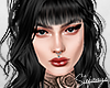 S. Aelyna Black + bangs
