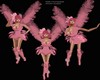 AO~Pink Feathered Boots