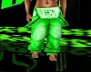 Green Dub Pants
