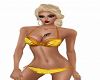 Gold Boho Bikini