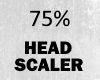 75% HEAD SCALER