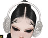 X.White fur ears