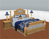BB Cozy Bed Blue