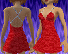Crimson Party Dress