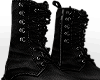 emo leather boots